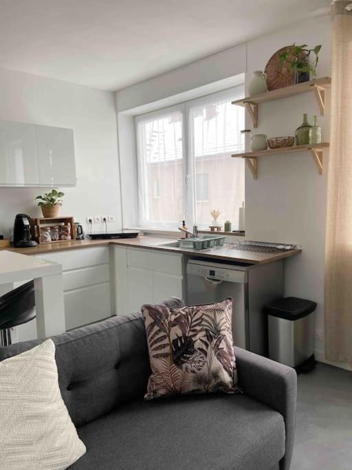 Appartement T2 Proche De La Gare Bourg En Bresse Bagian luar foto